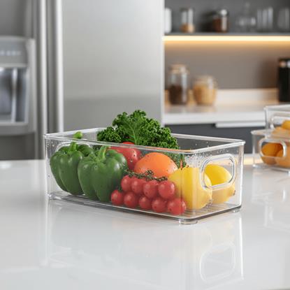 Obrázek Kuchyňský organizér průhledný 25 cm