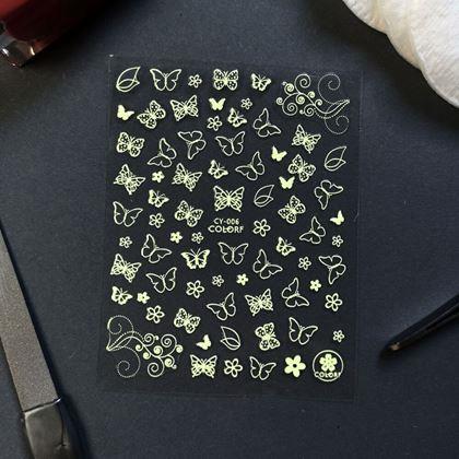 Obrázek z Svítící samolepky na nehty