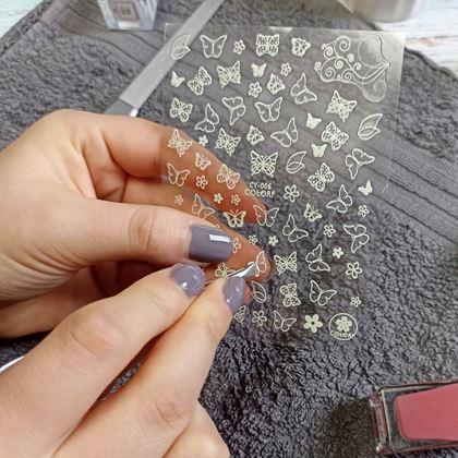 Obrázek z Svítící samolepky na nehty