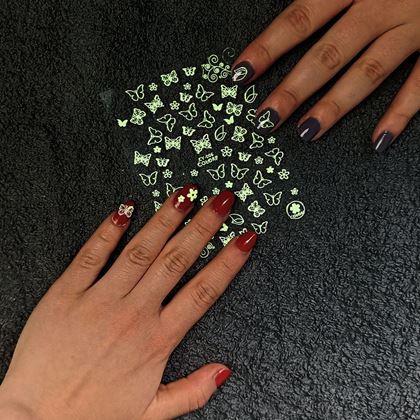 Obrázek z Svítící samolepky na nehty