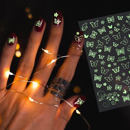 Obrázek z Svítící samolepky na nehty