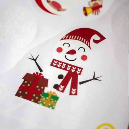 Obrázek z Vánoční nálepky na okno - Santa Claus