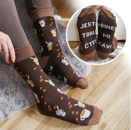 Obrázek z Ponožky - Přines mi kávu