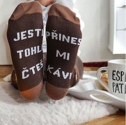 Obrázek z Ponožky - Přines mi kávu