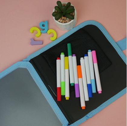 Obrázek z Dětská kreslící knížka s fixy - ptáčci