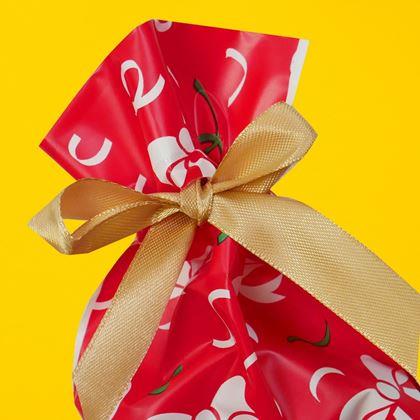 Obrázek z Dárkové sáčky s mašlí 10 ks - M