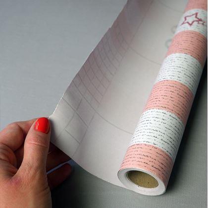 Obrázek z Dětská tapeta na zeď 5 m - pruhy s hvězdičkami