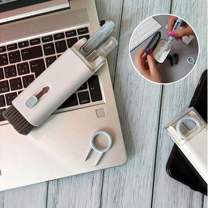 Obrázek z Multifunkční sada na čištění sluchátek a elektroniky 7v1