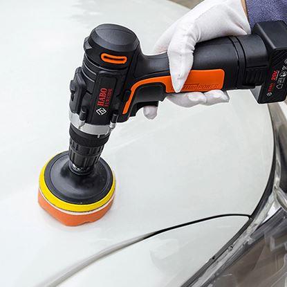 Obrázek Sada leštících kotoučů na vrtačku 10 ks - průměr 10 cm