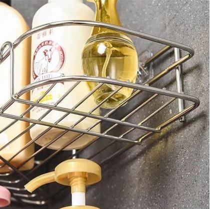 Obrázek z Nerezová rohová polička