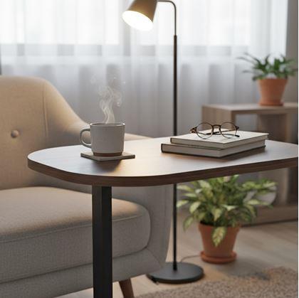 Obrázek z Konferenční stolek ke gauči - tmavý