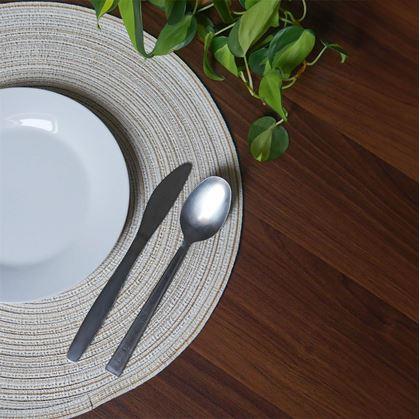 Obrázek z Kulaté prostírání na stůl - béžové