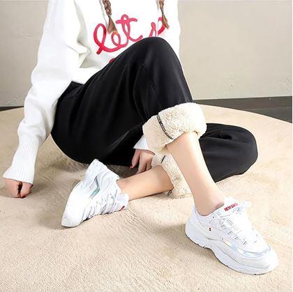 Obrázek z Dámské tepláky s kožíškem - XS/M