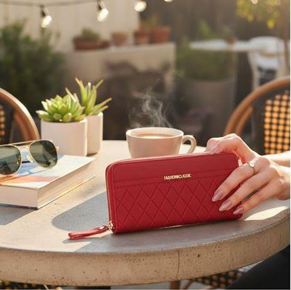 Obrázek z Dámská peněženka - červená