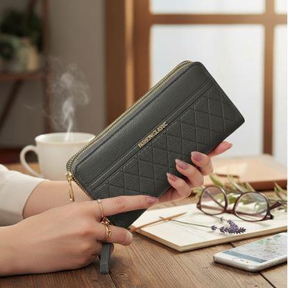 Obrázek Dámská peněženka - šedá