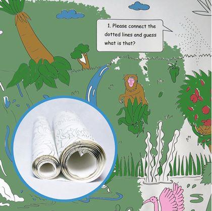 Obrázek z Omalovánky v roli 10 m - džungle