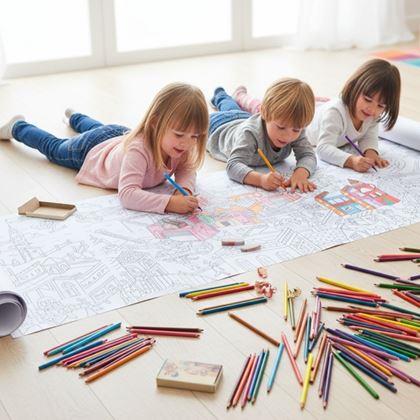 Obrázek z Omalovánky v roli 10 m - město