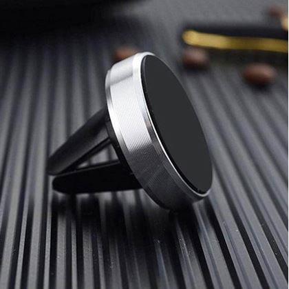 Obrázek z Magnetický držák na mobil do auta - stříbrný