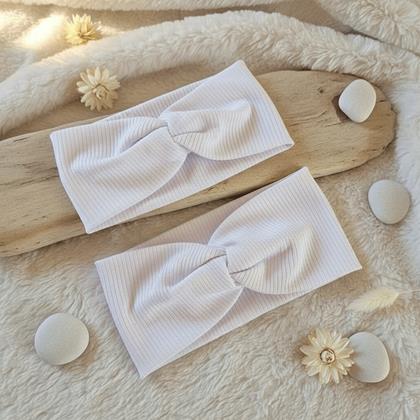 Obrázek z Set 2 čelenek - Maminka a dcera - bílá