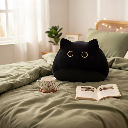 Obrázek z Polštář černá kočka