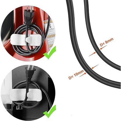 Obrázek Samolepící organizér na kabely - svorka 