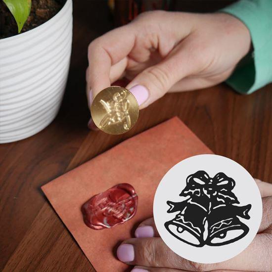 Obrázek z Dárková sada na výrobu pečetí - vánoční zvonky