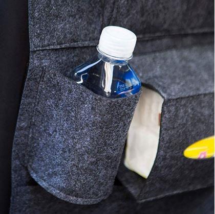 Obrázek z Pořadač na sedačku do auta - tmavě šedý