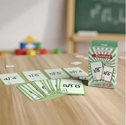 Obrázek z Sada matematických kartiček 36 ks  - dělení 