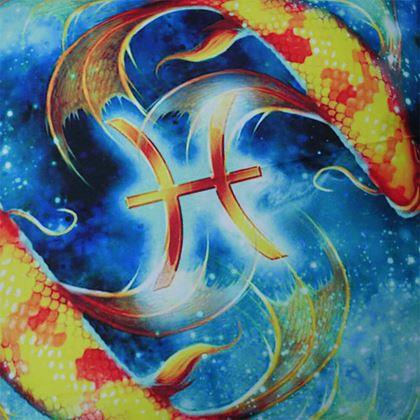 Obrázek z Povlak na polštářek znamení - ryby