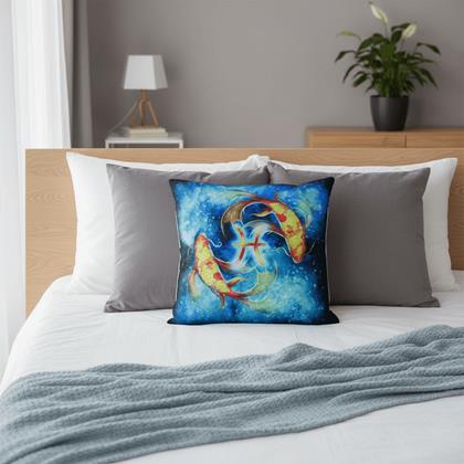 Obrázek z Povlak na polštářek znamení - ryby