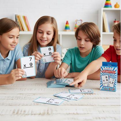 Obrázek z Sada matematických kartiček 36 ks  - násobení