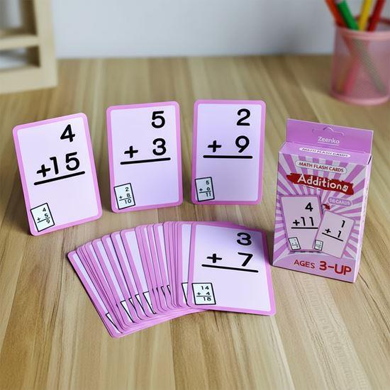 Obrázek z Sada matematických kartiček 36 ks  - sčítání