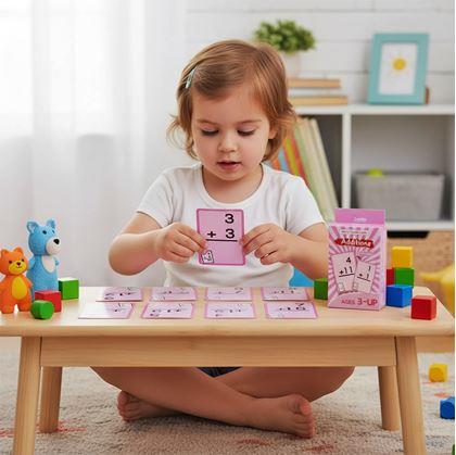 Obrázek z Sada matematických kartiček 36 ks  - sčítání