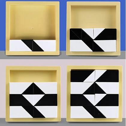 Obrázek z Černobílý tangram