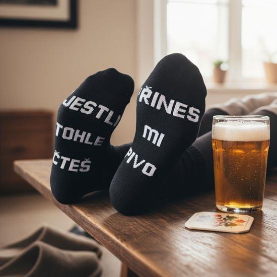 Obrázek z Ponožky - Přines mi pivo