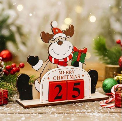 Obrázek z Kalendář na odpočet dnů do Vánoc - sobík