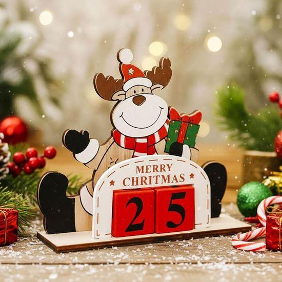 Obrázek z Kalendář na odpočet dnů do Vánoc - sobík