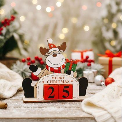 Obrázek z Kalendář na odpočet dnů do Vánoc - sobík