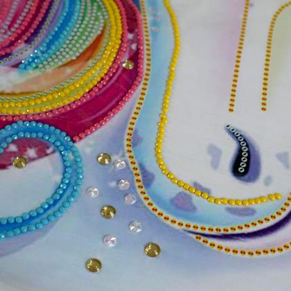 Obrázek z Diamantové malování deluxe - jednorožec