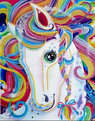 Obrázek z Diamantové malování deluxe - jednorožec