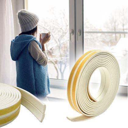 Obrázek z Samolepící těsnění do oken a dveří 2,5 m - bílé
