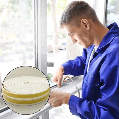 Obrázek z Samolepící těsnění do oken a dveří - bílé