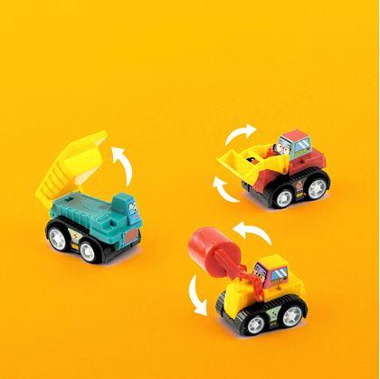 Obrázek z Sada 6 natahovacích autíček v průhledné tašce