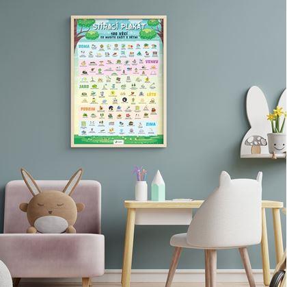 Obrázek z Stírací plakát - 100 věcí co musíte zažít s dětmi