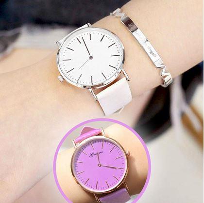 Obrázek z Hodinky měnící barvu - růžové