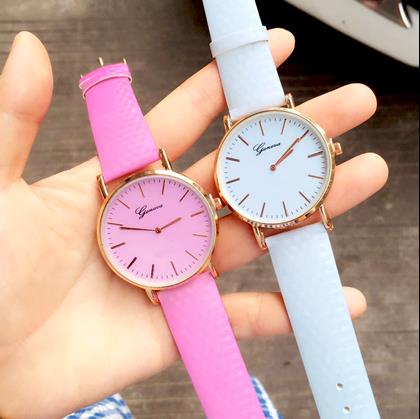 Obrázek z Hodinky měnící barvu - modré