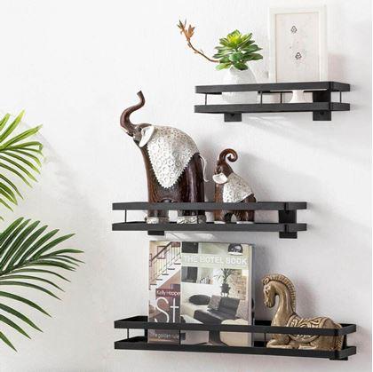 Obrázek z Kovová nástěnná sundavací police 30 cm