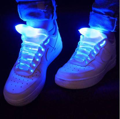 Obrázek LED svítící tkaničky