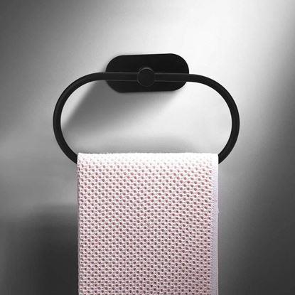 Obrázek Nalepovací držák na ručníky kruh