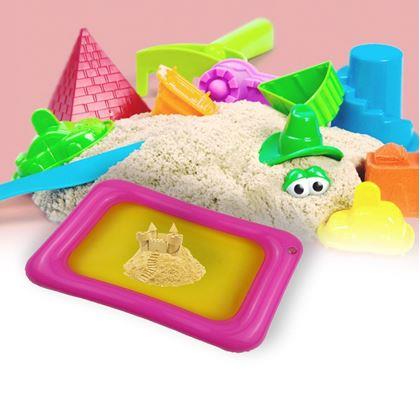 Obrázek z Nafukovací podložka pod modelovací tekutý písek